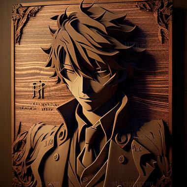 3D model Katai Tayama from Bungo Stray Dogs (STL)